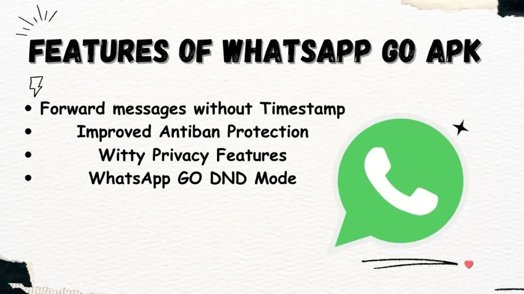 Features of Whatsapp Go APK